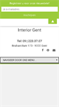 Mobile Screenshot of interior-gent.be